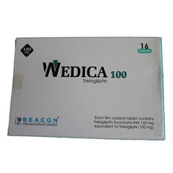 Wedica 100mg 16 Tablet	